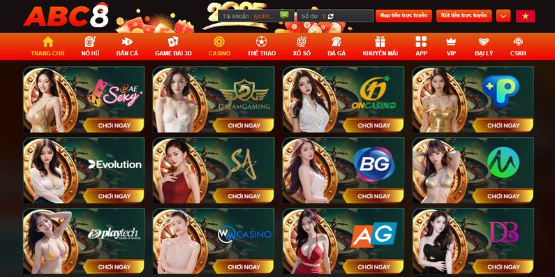 Casino Abc8 là chuyên mục ăn khách bậc nhất 