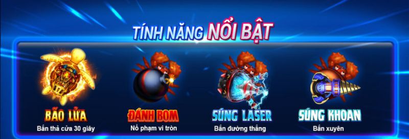 Dùng kỹ năng đặc biệt trong bắn cá rùa xanh