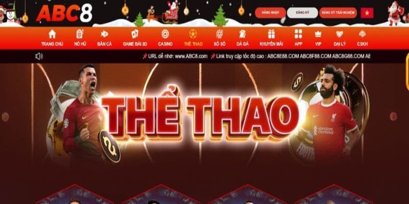 Thể thao ABC8 là chuyên mục chất lượng và tốt nhất 