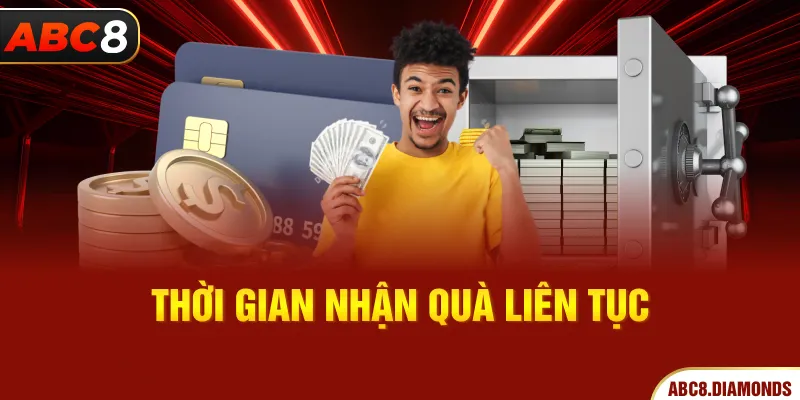 Thời gian nhận quà liên tục